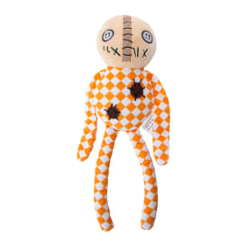 Voodoo Doll Plush Dog Toy 6.2in x 14.7in