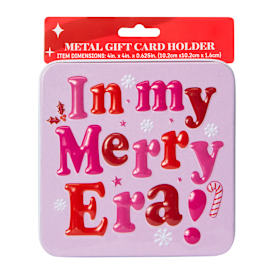 Metal Gift Card Holder