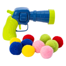 Pawsome Pom Pom Launcher Cat Toy