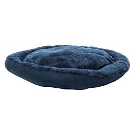 Round Plush Pet Bed 22in