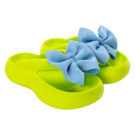 Ladies Large Bow EVA Flip Flops