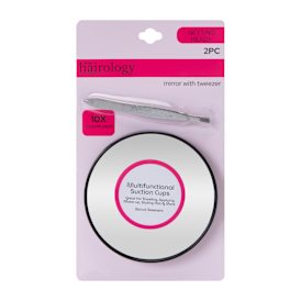 Mirror With Tweezer 2-Pack
