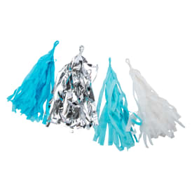 Tissue Paper Tassel Banner Decoration 10ft