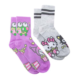 Ladies Hello Kitty And Friends® Mid-Crew Socks 2-Pack