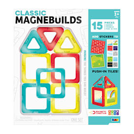 Grafix® Magnebuilds Magnetic Building Blocks 15-Piece Set