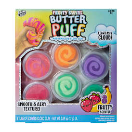 Fruity Swirl Butter Puff Marshmallow-Cloud Play 8-Pack