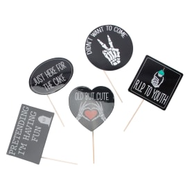Birthday Photo Prop Signs 5-Pack | Five Below