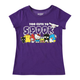 Hello Kitty And Friends® 'Too Cute To Spook' Kid's Halloween Graphic Tee