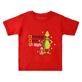 Kids Grinch 'I Tried' Graphic Tee