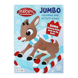 Christmas Holidays Jumbo Coloring Book