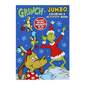 Christmas Holidays Jumbo Coloring Book