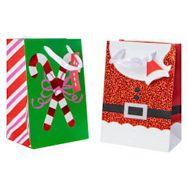 Small Christmas Gift Bags 2-Pack