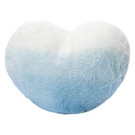 Faux Fur Heart Pillow