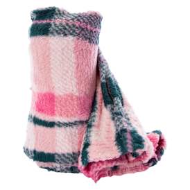 Printed Sherpa Throw Blanket 50in x 60in