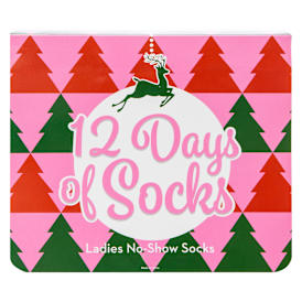 Ladies No-Show 12 Days Of Socks