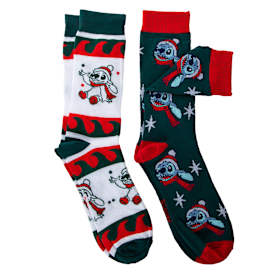 Stitch Crew Socks 2-Pairs