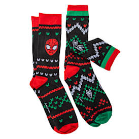 Spider-Man Crew Socks 2-Pairs