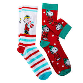 Peanuts® Crew Socks 2-Pairs