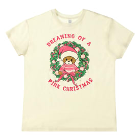 Dreaming Of A Pink Christmas' Graphic Tee