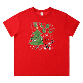 'Feelin Jolly' Christmas Graphic Tee