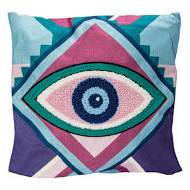 Eyeball Icon Throw Pillow 16in x 16in