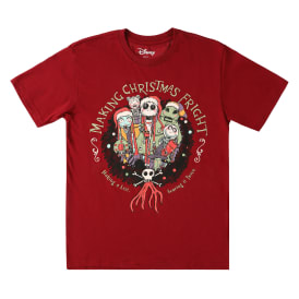 Disney Tim Burton's The Nightmare Before Christmas 'Making Christmas Fright' Holiday Graphic Tee