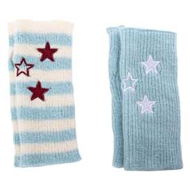 Delia's Star Fingerless Gloves 2-Pack