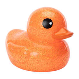 Jumbo Dazzle Duckies Glitter Duck Toy