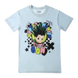 Hunter X Hunter™ Gon™ Checkered Drip Graphic Tee