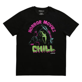 Scream Ghost Face® 'Horror Movies And Chill' Graphic Tee