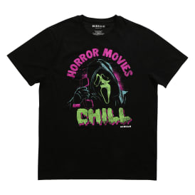 Scream Ghost Face® 'Horror Movies And Chill' Graphic Tee