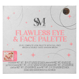 Flawless Eye & Face Palette 25-Piece