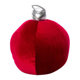 Red Pillow Christmas Ornament 10in x 9in