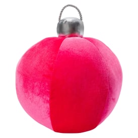 Pink Pillow Christmas Ornament 10in x 9in