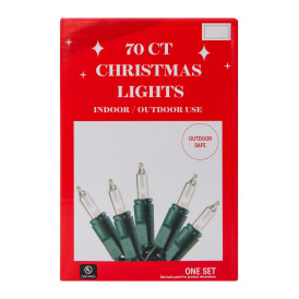 70-Count Christmas String Lights 15.2ft