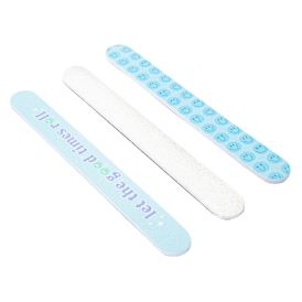 Smiley Nail File 3-Pack Set