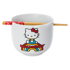 Hello Kitty® Ceramic Bowl With Chopsticks