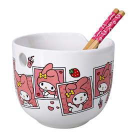 Hello Kitty And Friends® Ceramic Ramen Bowl With Chopsticks - My Melody