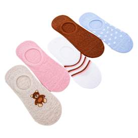 Ladies Sneaker Socks 5-Pack