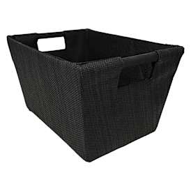 Woven Paper Storage Bin 12.6in x 9in