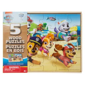 Paw Patrol™ Wood Puzzles 5-Count