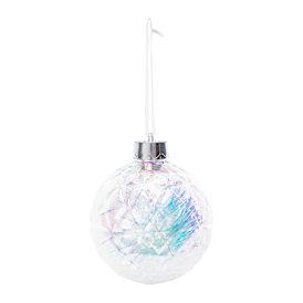 Iridescent Christmas Ornament 4-inch