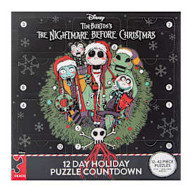 Disney The Nightmare Before Christmas 12-Day Holiday Puzzle Countdown 12-42 Piece