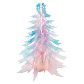 Shimmering Iridescent Christmas Tree 12in