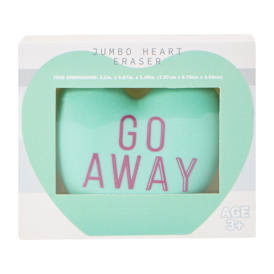 Jumbo Heart Eraser