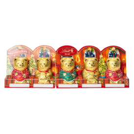 Lindt® Milk Chocolate Christmas Bears 5-Count