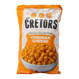 G.H. Cretors® Cheddar Cheese Handcrafted Small-Batch Popcorn 6.5oz