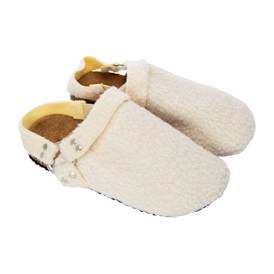 Sole Mates Sherpa Clog With Buckle