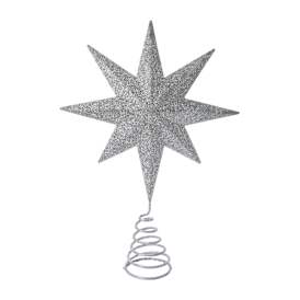 Glitter Star Tree Topper