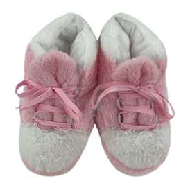 Girls Fluffy Sneaker Slippers